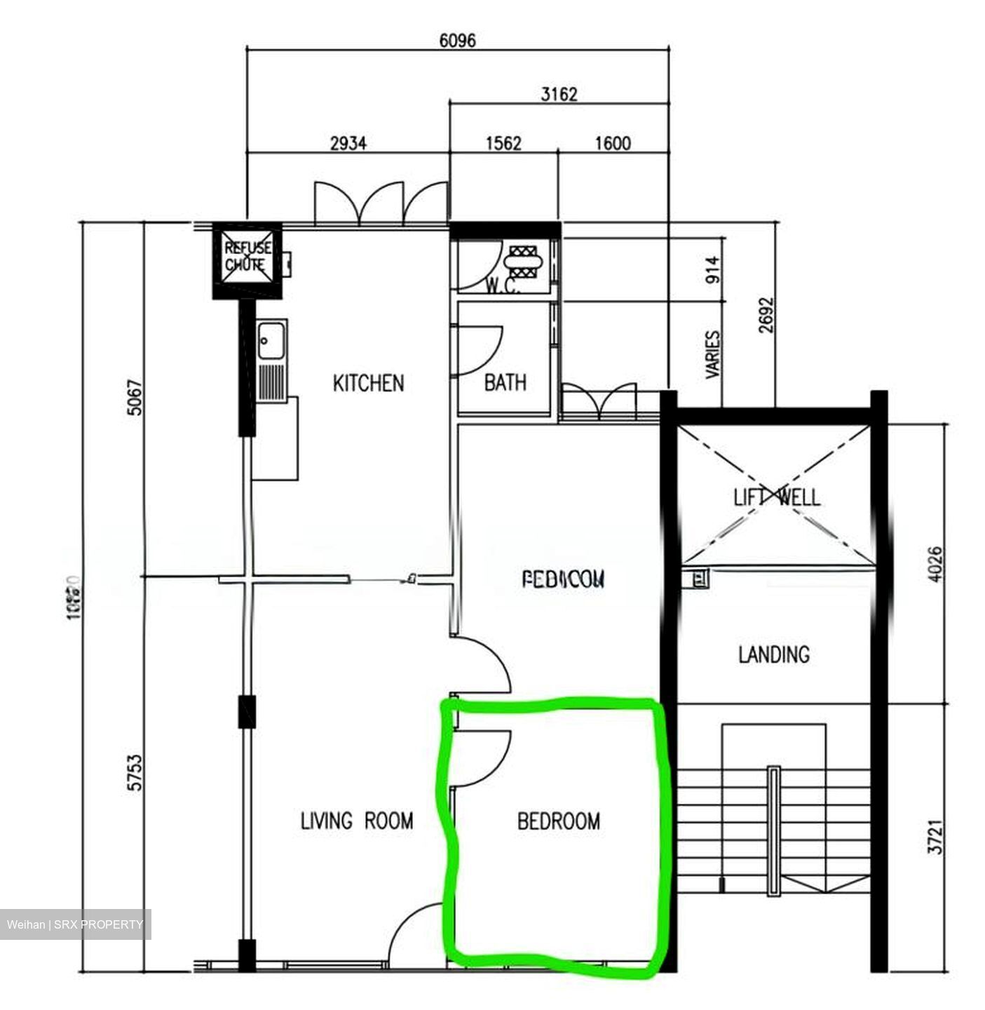 Blk 12 Telok Blangah Crescent (Bukit Merah), HDB 3 Rooms #603787281